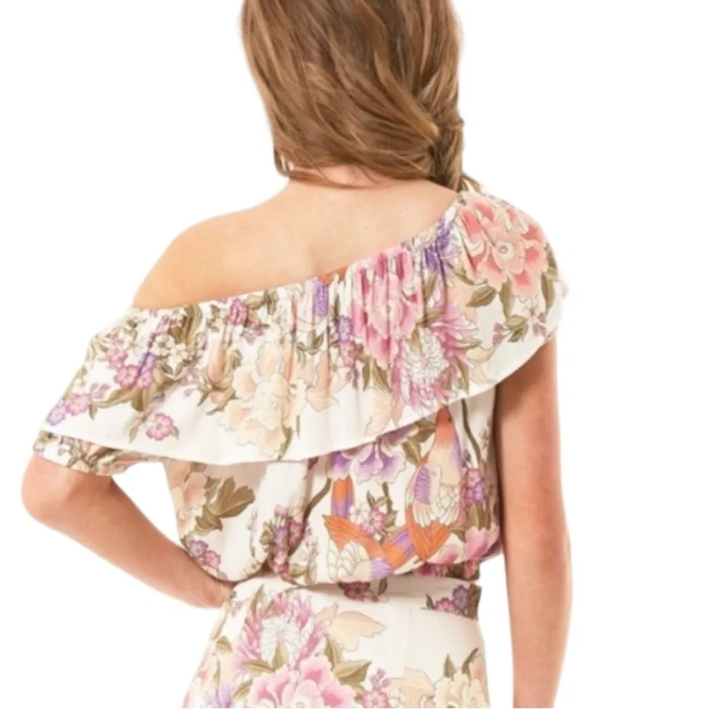 Spell & The Gypsy Blue Skies Off The Shoulder Top